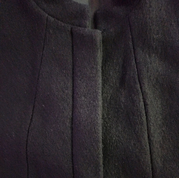 Blue Sky Tailored Wool Overcoat Plus Size - Picture 16 of 16